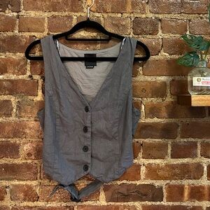 Pull&Bear Grey Vest